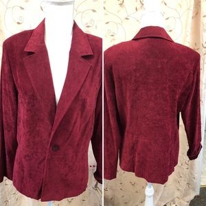 Velour Jacket